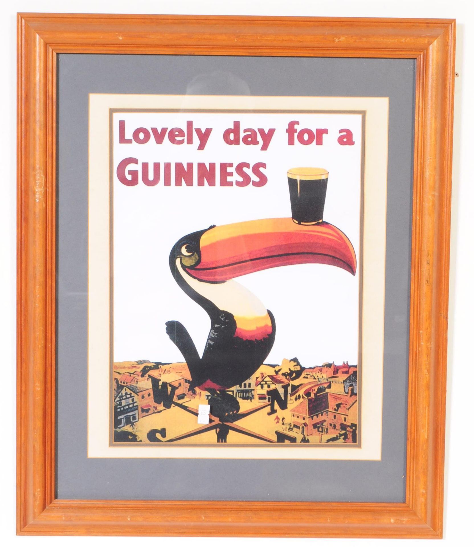 GUINNESS - COLLECTION OF REPRODUCTION ADVERTISING PRINTS - Image 2 of 5