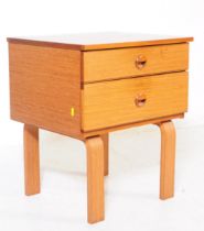 BRITISH MODERN DESIGN - LATE 20TH CENTURY BEDSIDE DRAWERS