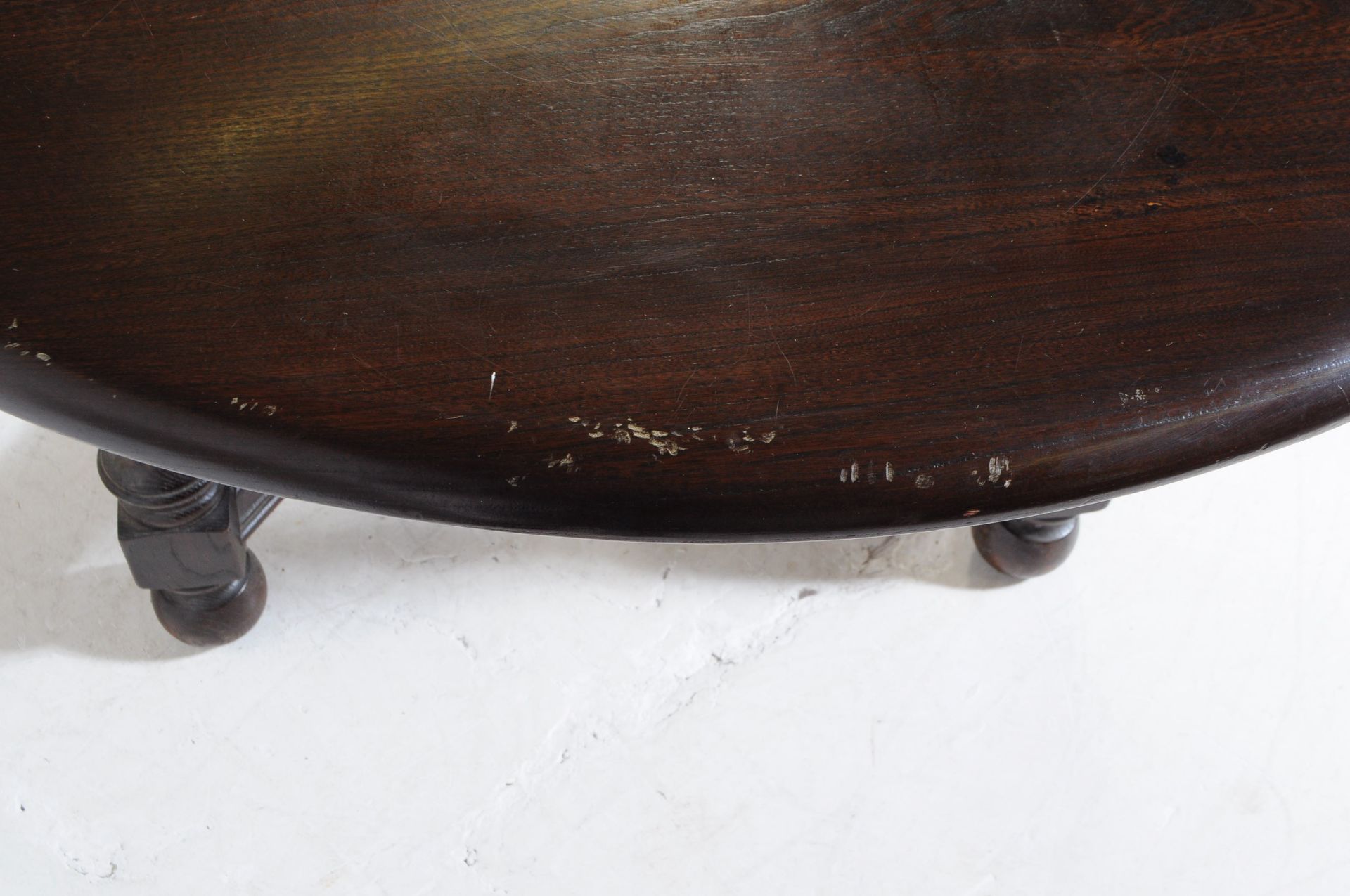 ERCOL - MODEL 705 - OLD COLONIAL ELM DINING TABLE - Bild 7 aus 8
