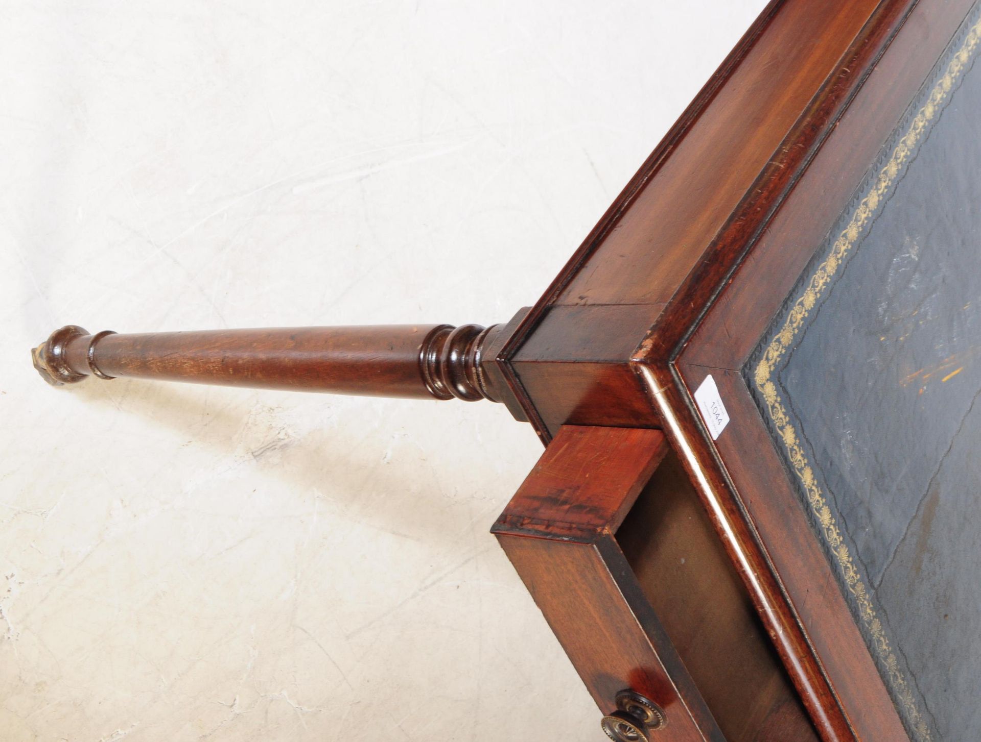 GEORGE III 19TH CENTURY MAHOGANY WRITING TABLE - Image 3 of 5