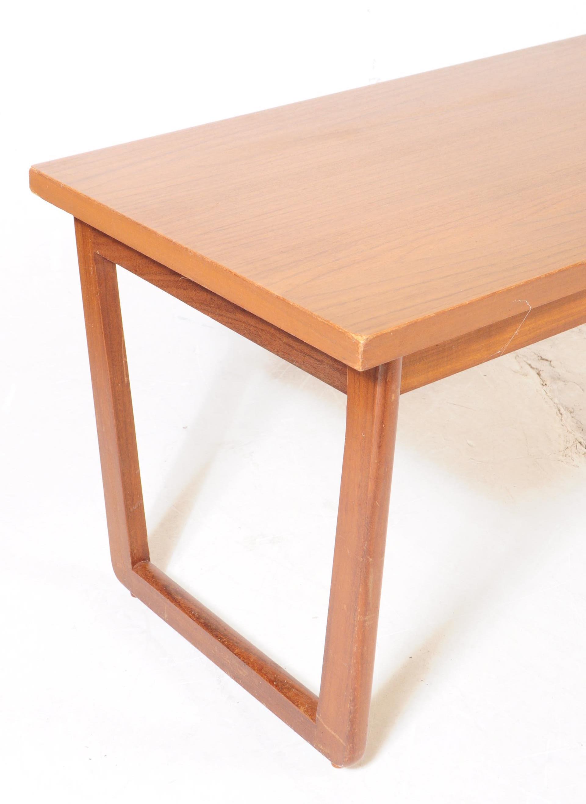 MANNER OF MERROW - TEAK COFFEE TABLE - Image 3 of 5