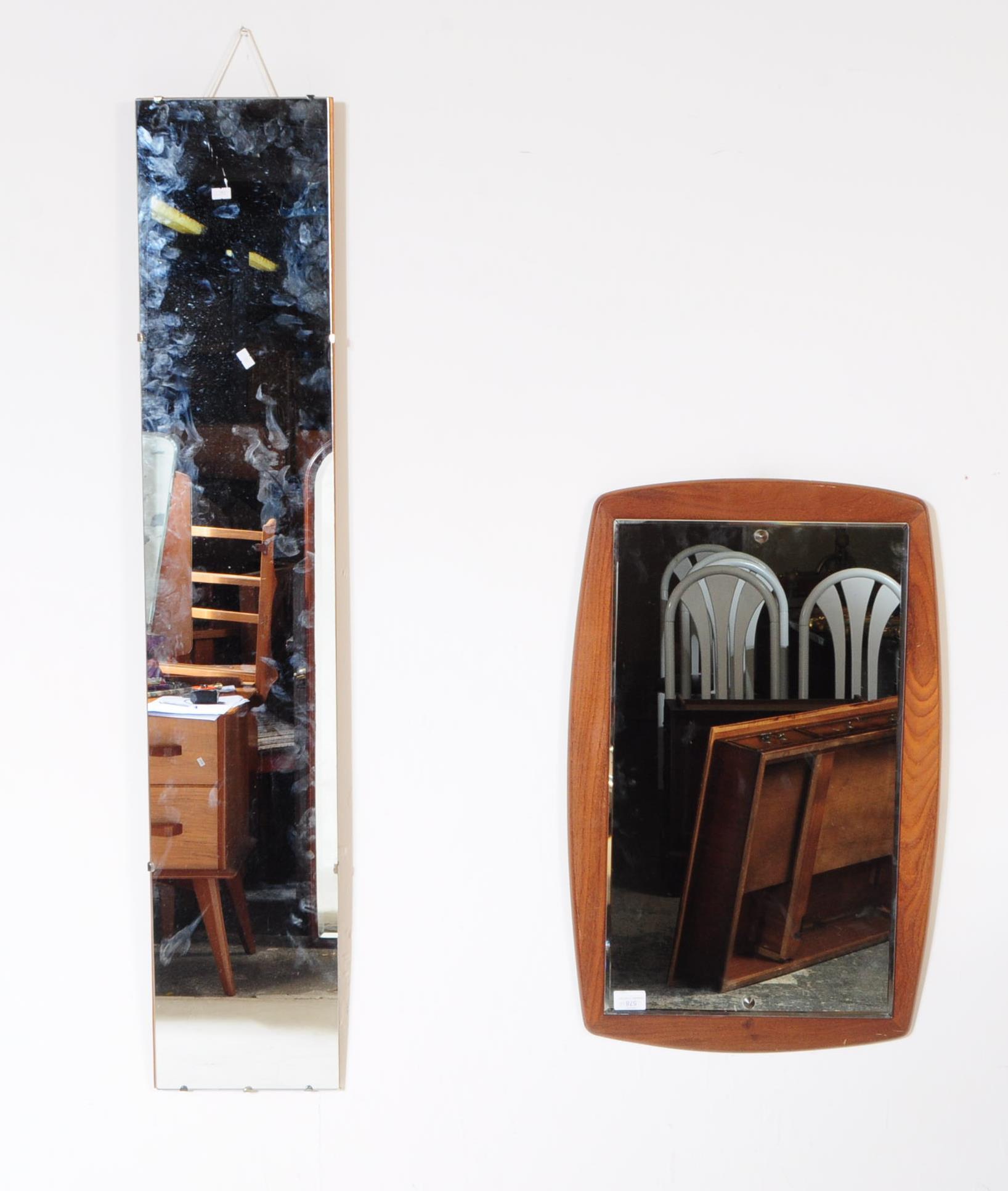 BRITISH MODERN DESIGN - TWO MID CENTURY MIRRORS