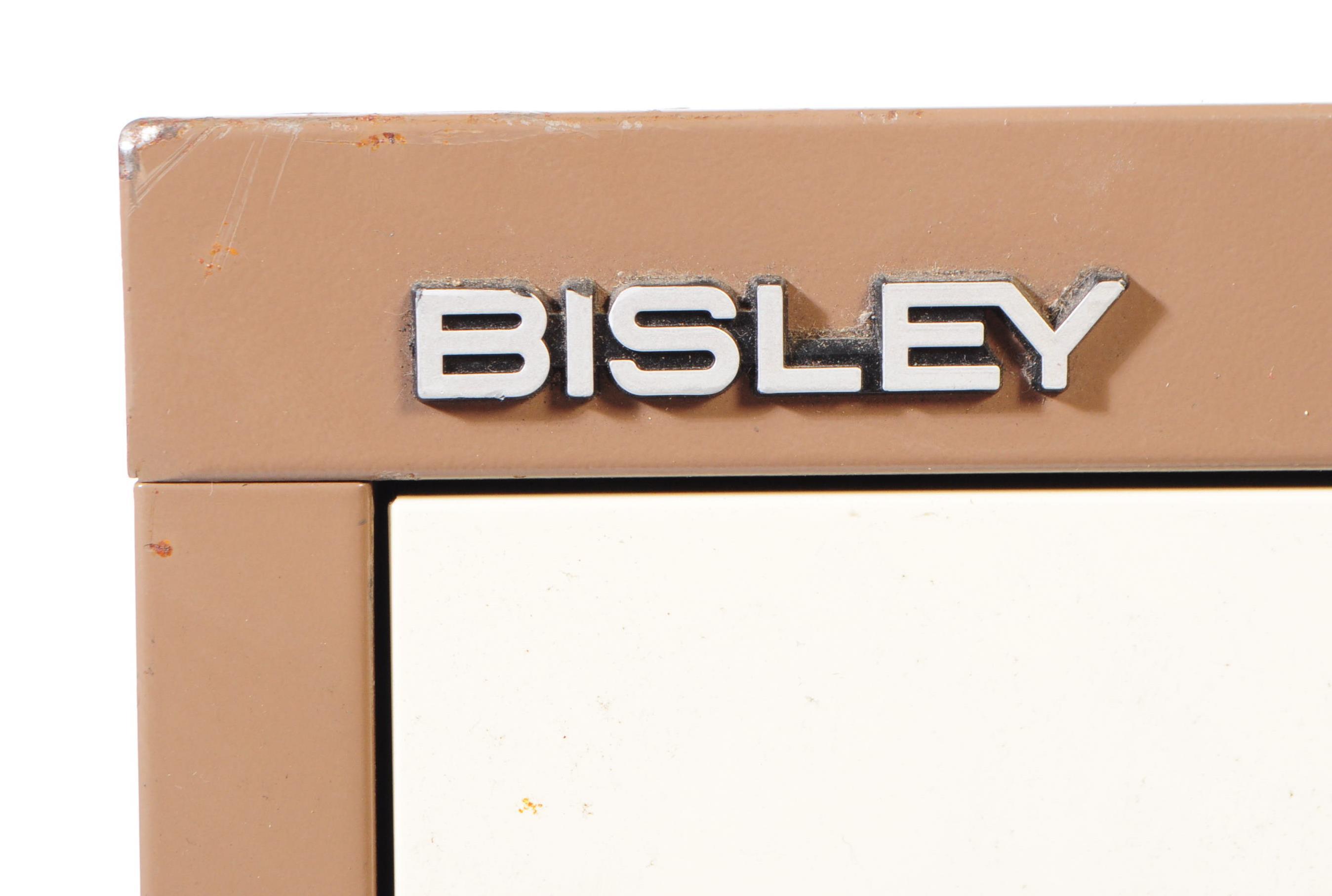 BISLEY - RETRO 20TH CENTURY TEN DRAWER METAL FILING CABINET - Image 4 of 4