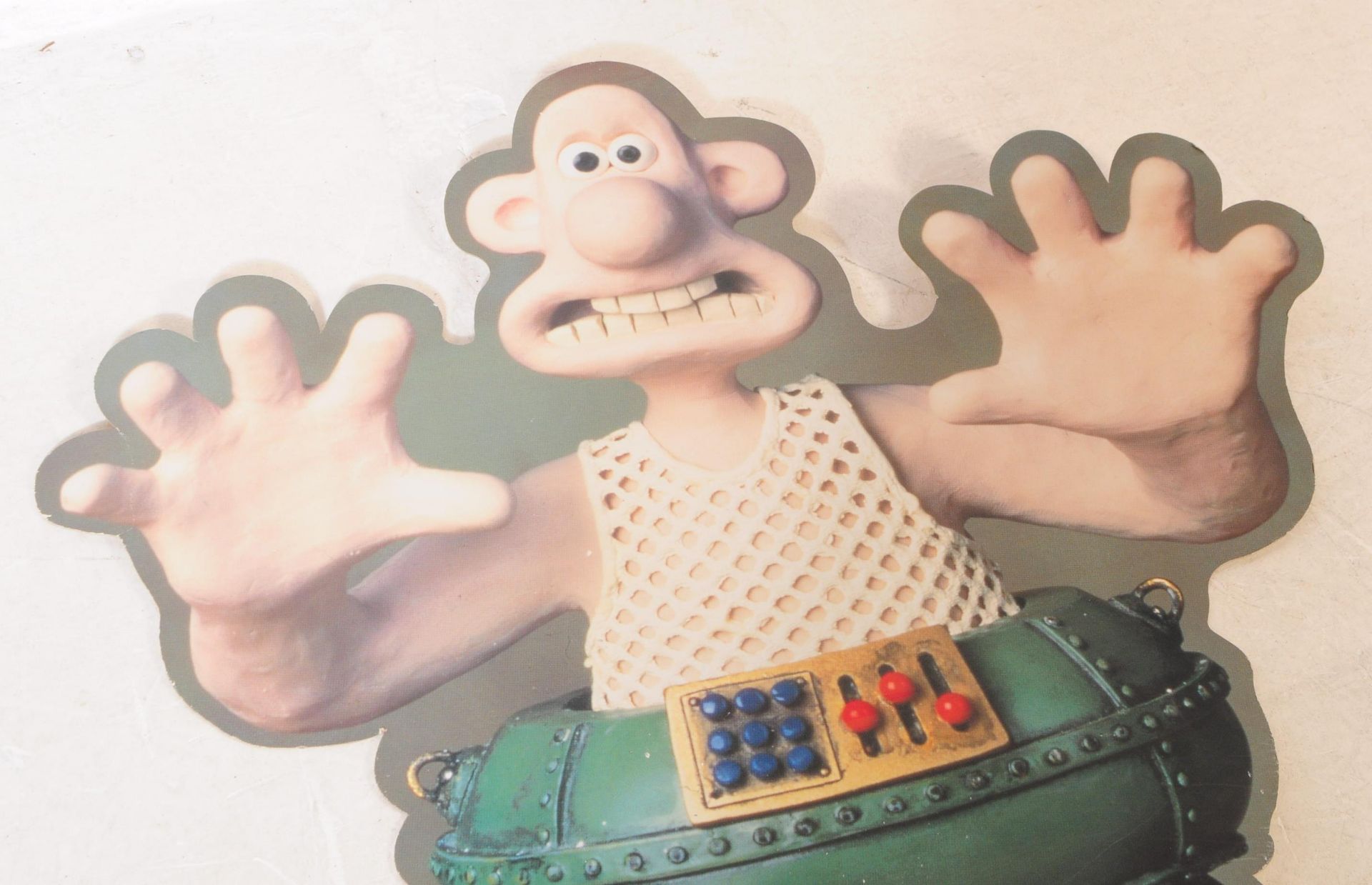 WALLACE & GROMIT - LATE 20TH CENTURY TV CARDBOARD CUT OUT - Image 2 of 3