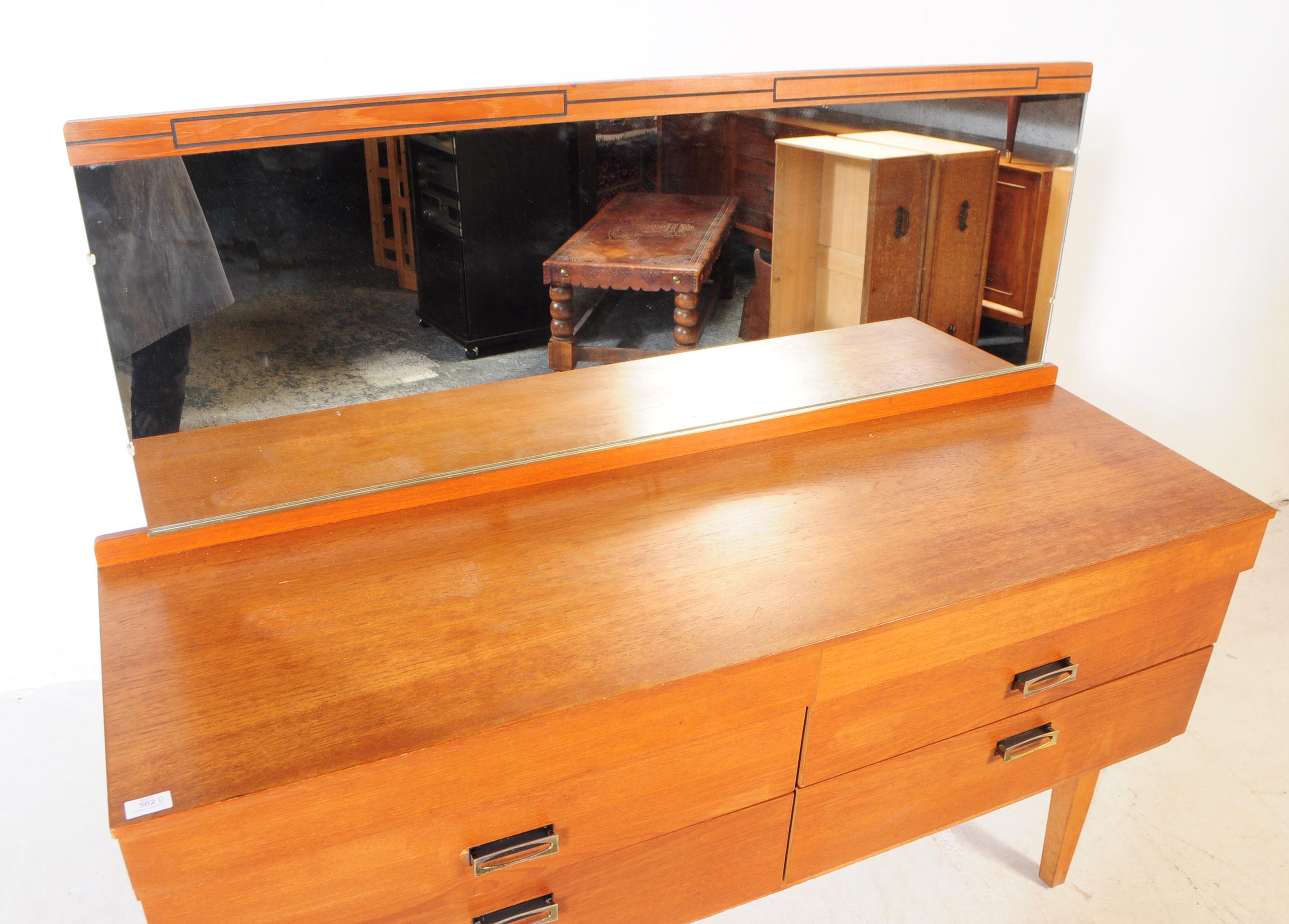 BRITISH MODERN DESIGN - MID 20TH CENTURY TEAK DRESSING TABLE - Image 2 of 5