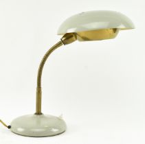 GERALD THURSTON X LIGHTOLIER - MID CENTURY ENAMEL METAL LAMP