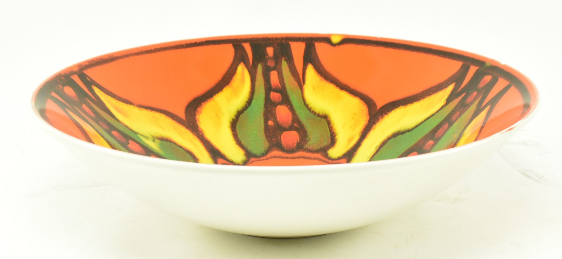 POOLE POTTERY - DELPHIS - RETRO STUDIO ART FRUIT BOWL - Image 2 of 6