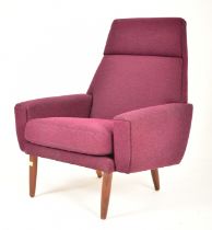 20TH CENTURY DANISH DESIGNED EASY LOUNGE ARMCHAIR