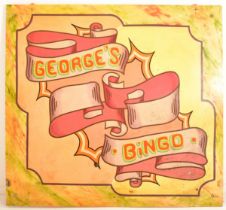 GEORGE'S BINGO - 20TH CENTURY HAND PAINTED FAIRGROUND SIGN