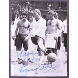 FOOTBALL - BOBBY MOORE (1941-1993) - ESCAPE TO VICTORY SIGNED PHOTO