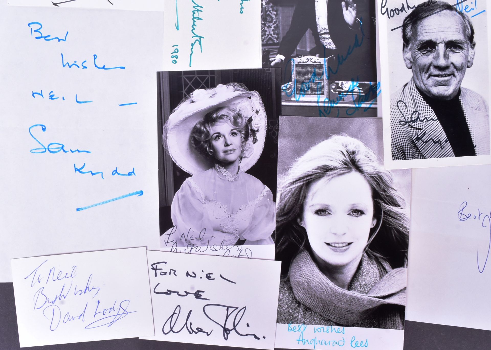 AUTOGRAPHS - 1970S / 1980S BRITISH ACTORS - Image 3 of 5