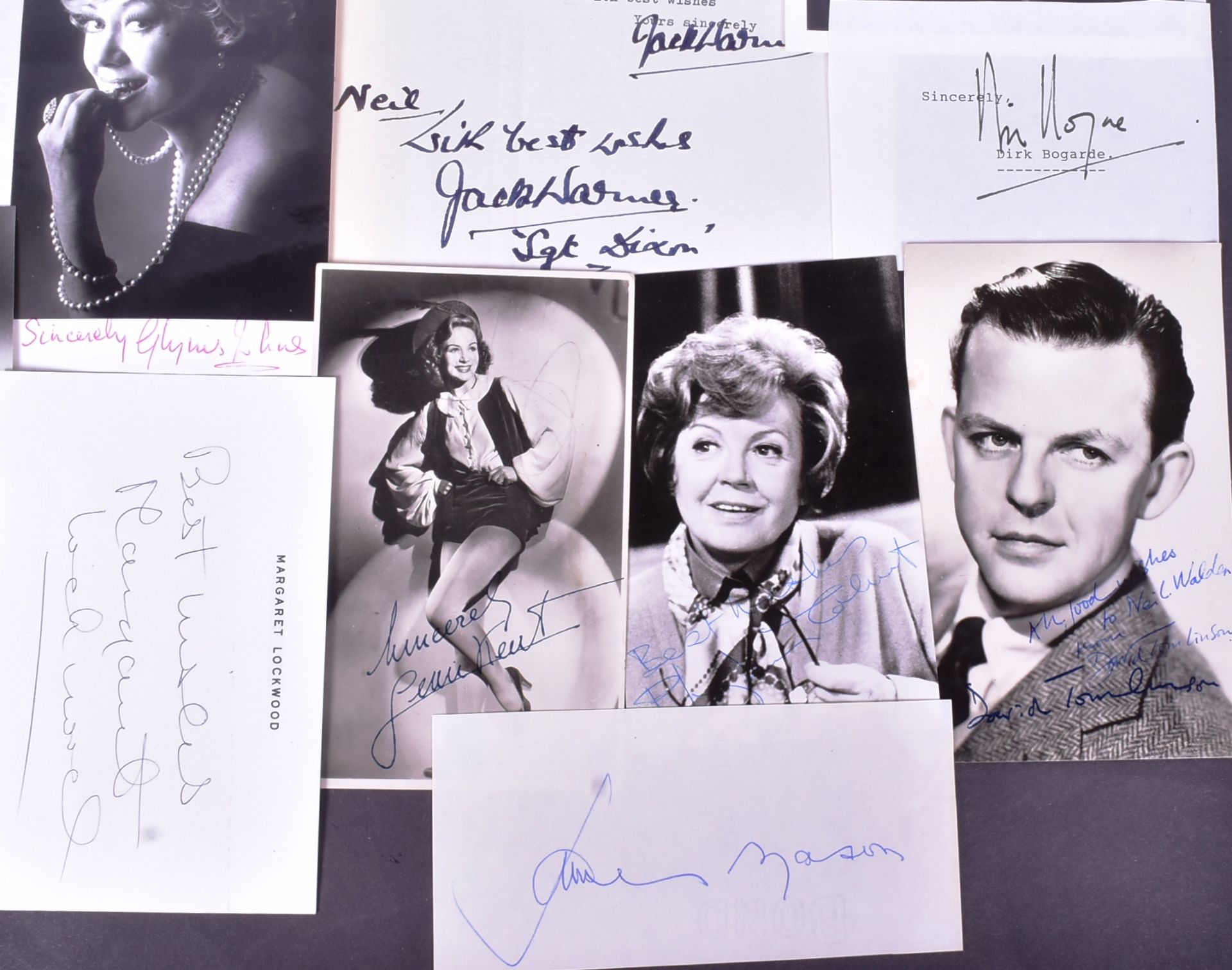 BRITISH ACTORS - COLLECTION OF AUTOGRAPHS - Image 5 of 5