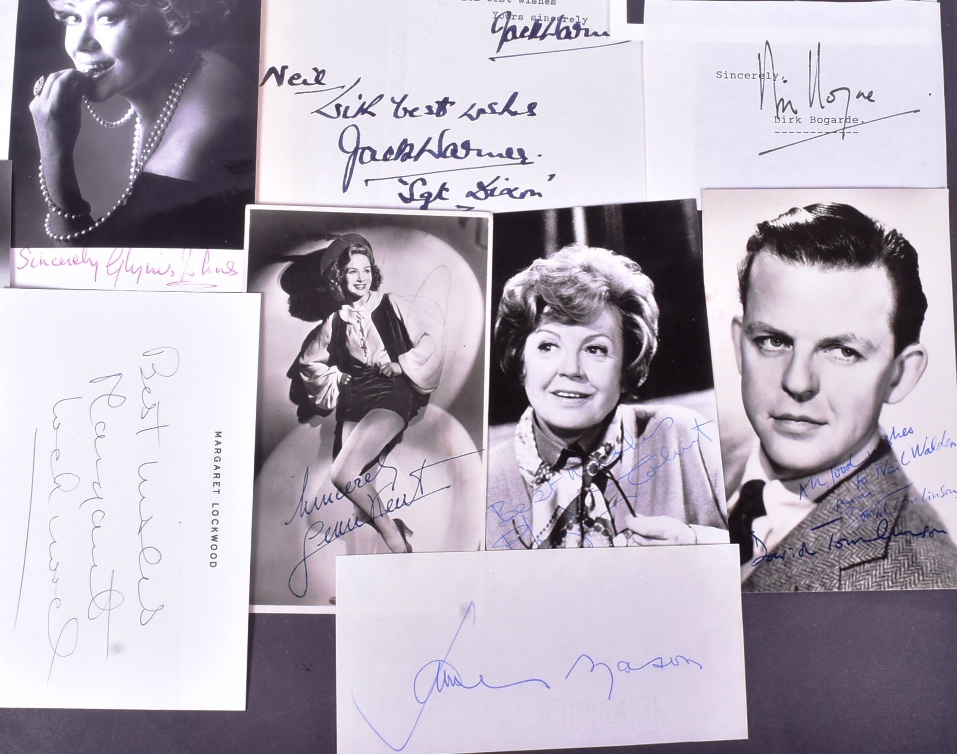 BRITISH ACTORS - COLLECTION OF AUTOGRAPHS - Bild 5 aus 5