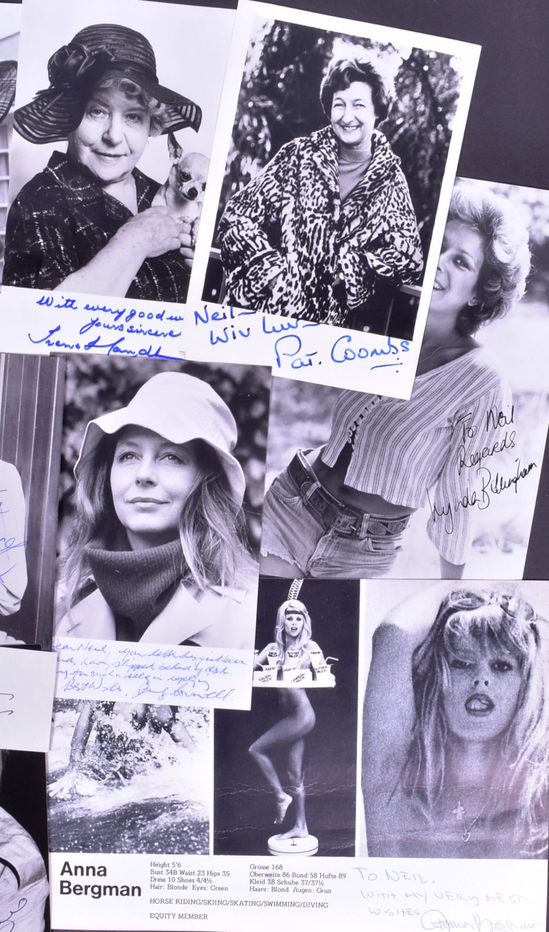 BRITISH COMEDY - COLLECTION OF AUTOGRAPHS - Bild 3 aus 5