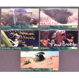 STAR WARS - ROTJ - TOPPS WIDEVISION SIGNED TRADING CARDS