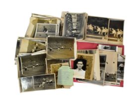 FOOTBALL - COLLECTION OF 1940S PRESS PHOTOGRAPHS