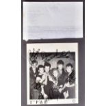 T'PAU (ENGLISH POP BAND) - AUTOGRAPHED VINTAGE PHOTOGRAPH