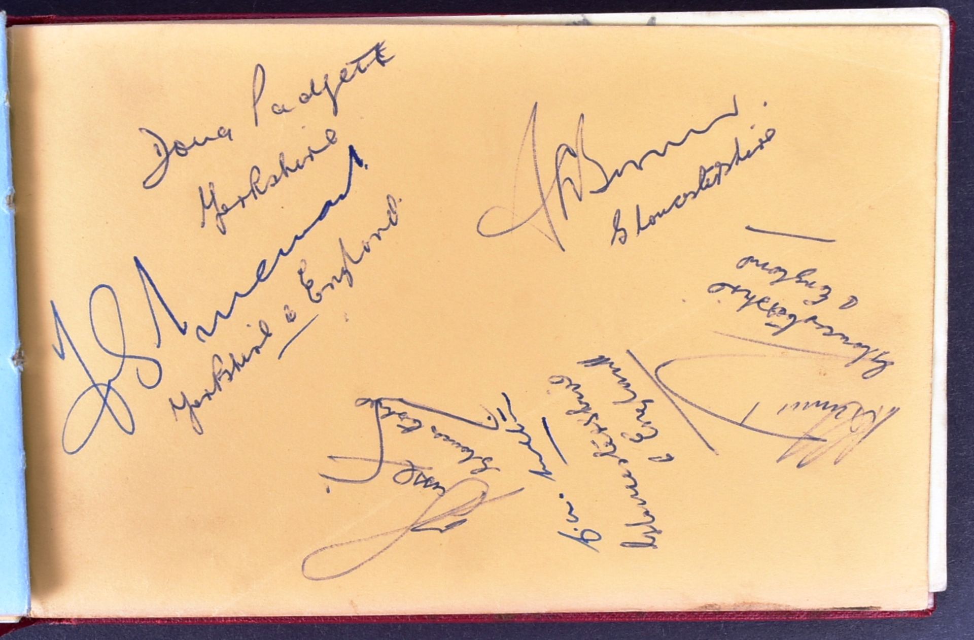 AUTOGRAPH ALBUM - SPORTING INTEREST - Bild 5 aus 6