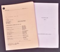 THE LAUGHTER SHOW (LES DENNIS & DUSTIN GEE) - ORIGINAL SCRIPTS