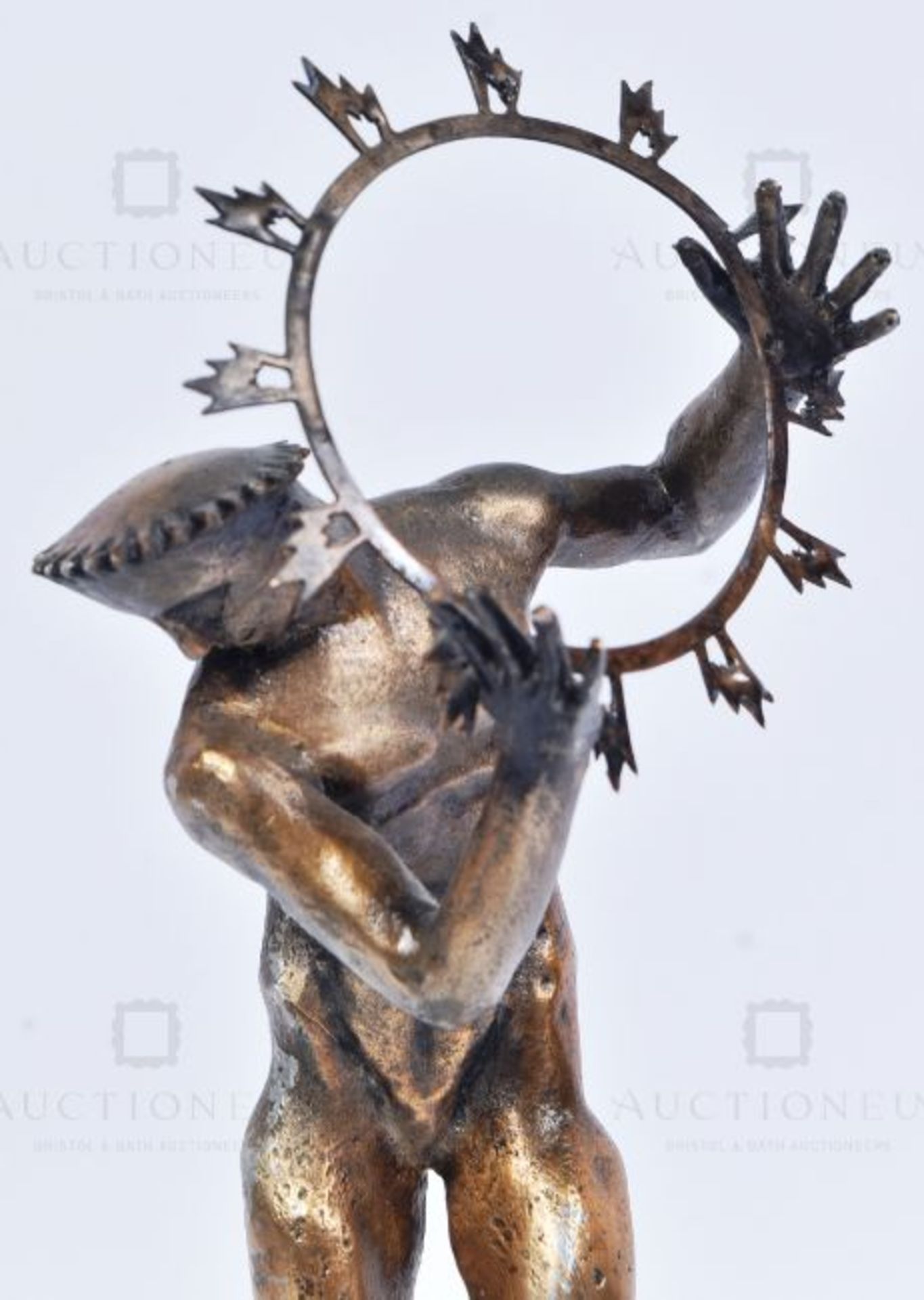 MORECAMBE & WISE - AUNTIE'S ALL TIME GREATS 'FAVOURITE' AWARD TROPHY - Image 3 of 5