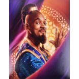 WILL SMITH - ALADDIN (2019) - SIGNED 8X10" PHOTO - ACOA