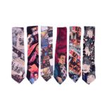 MUSIC - COLLECTION OF BEATLES / ELVIS NOVELTY NECK TIES