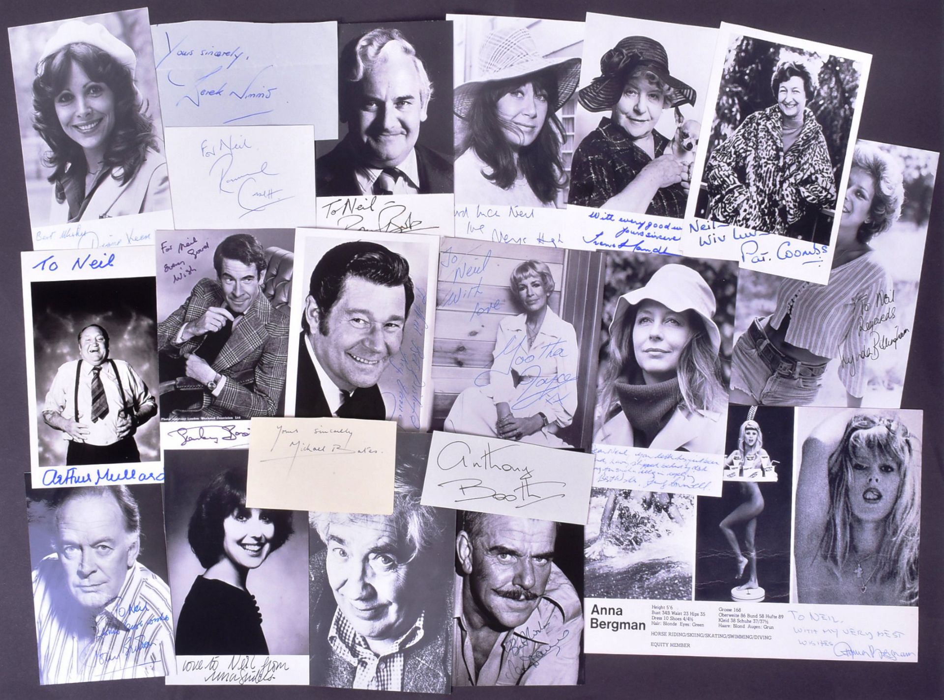 BRITISH COMEDY - COLLECTION OF AUTOGRAPHS - Image 2 of 5