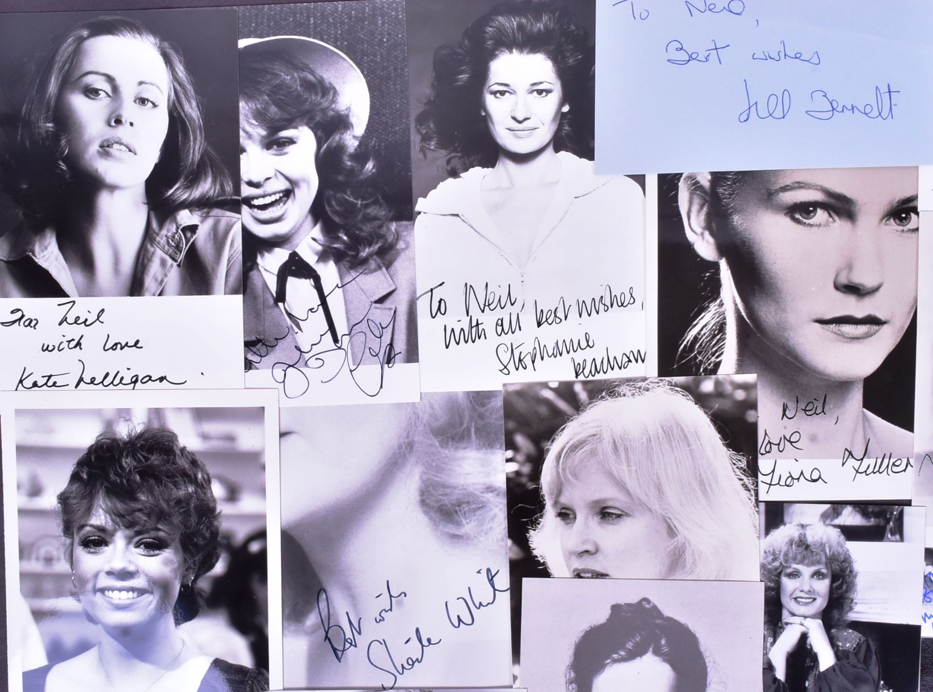 ACTORS - LARGE COLLECTION OF AUTOGRAPHS & SIGNED PHOTOGRAPHS - Image 4 of 5