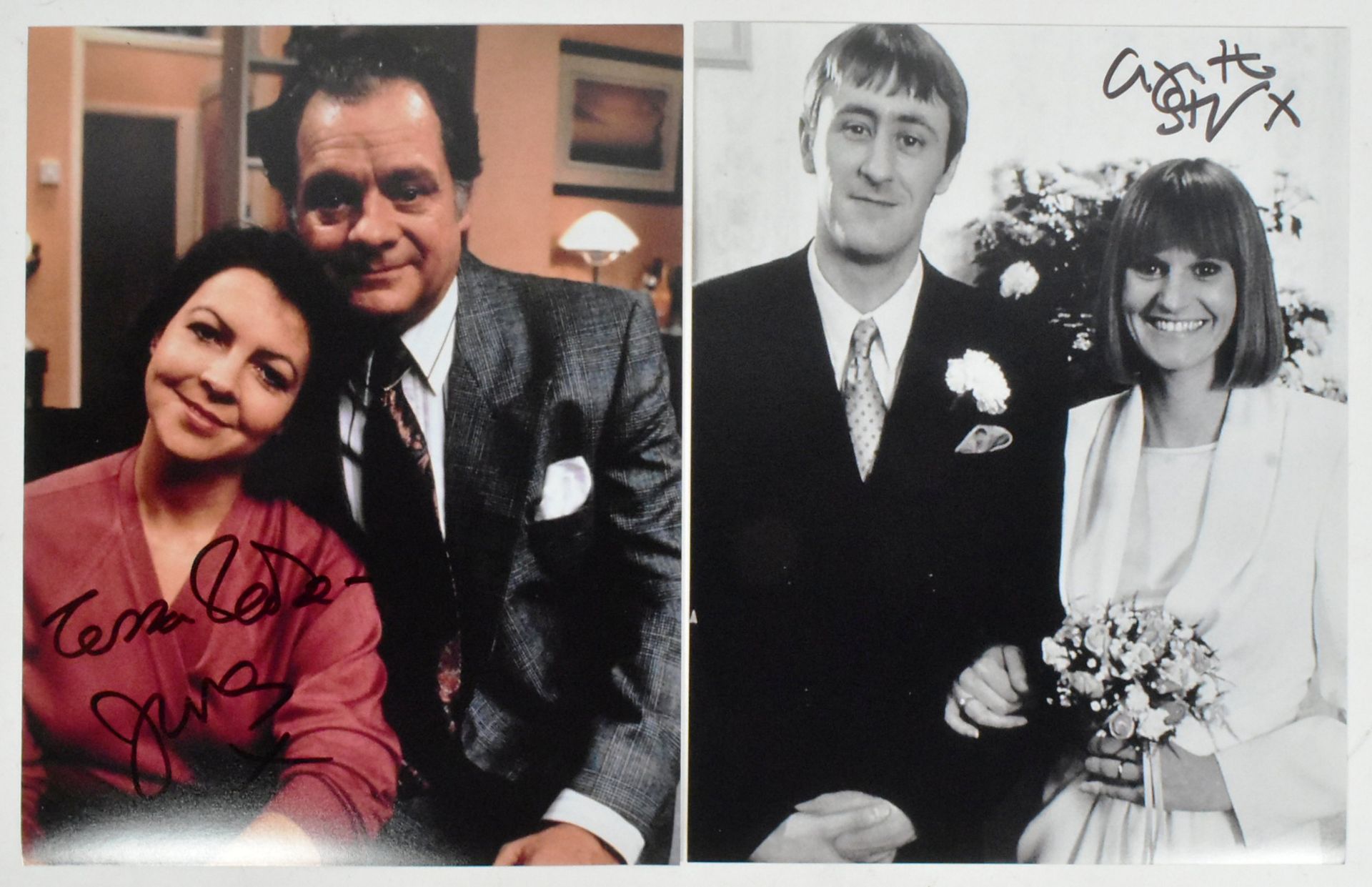 ONLY FOOLS & HORSES - 'THE TROTTER WIVES' SIGNED PHOTOGRAPHS