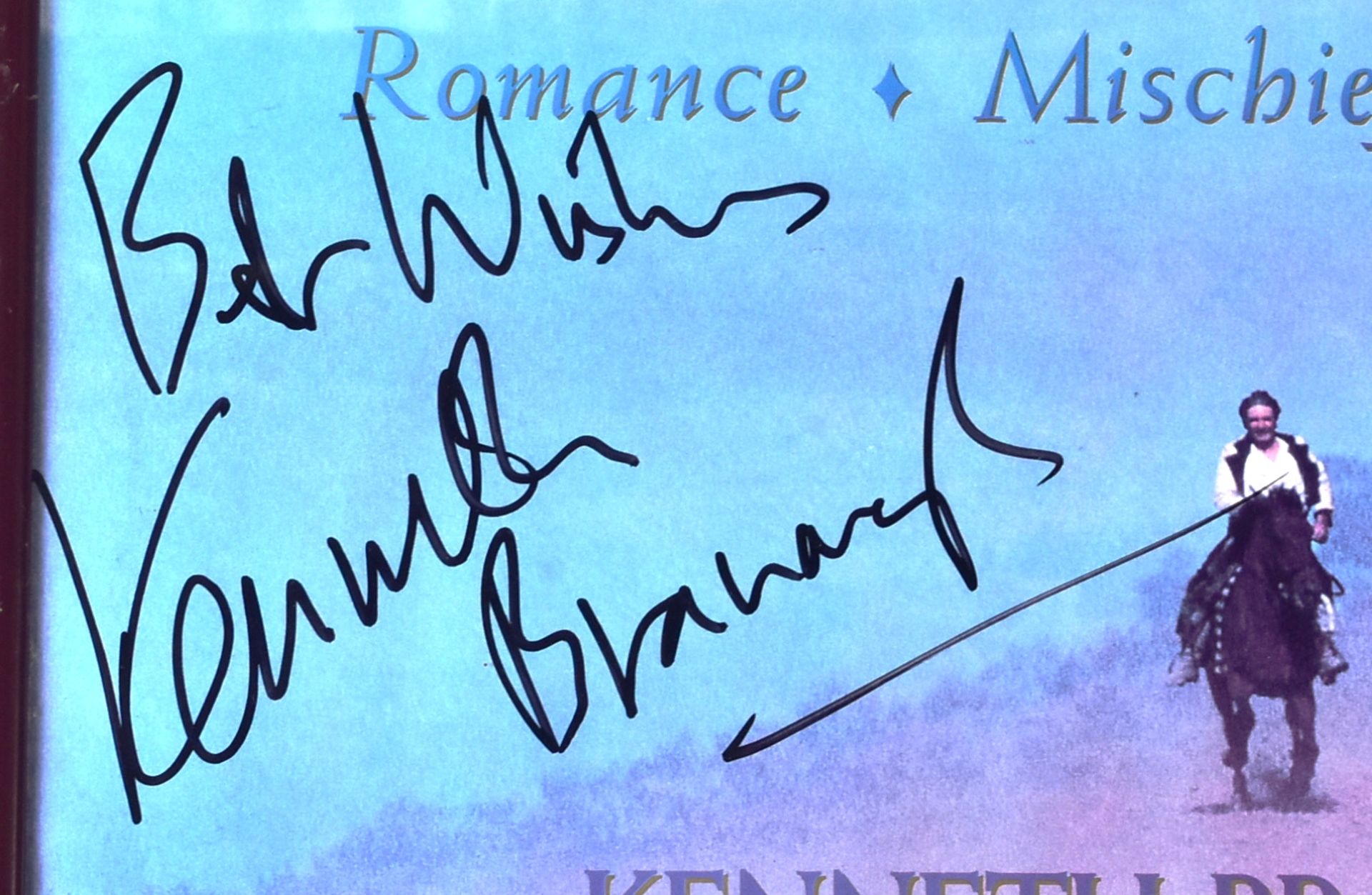 MUCH ADO ABOUT NOTHING (1993) - SIR KENNETH BRANAGH SIGNED POSTER - Image 2 of 3