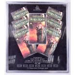 ROBIN HOOD PRINCE OF THIEVES (1991) - VHS SALES PRESENTATION DISPLAY