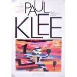 ART EXHIBITION POSTER - PAUL KLEE 1986