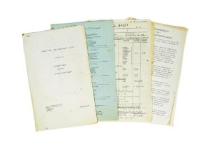 FROM THE COLLECTION OF VICKERS STANIFORTH – FILM ACCOUNTANT