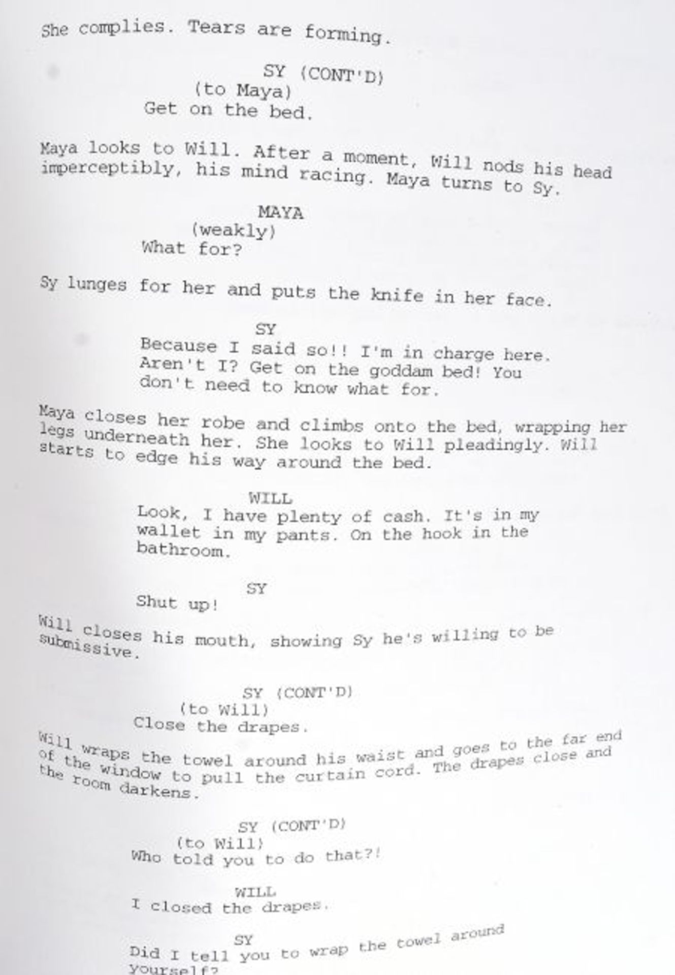 ONE HOUR PHOTO (2002) - ROBIN WILLIAMS SIGNED & BOUND SCREENPLAY - Image 5 of 5