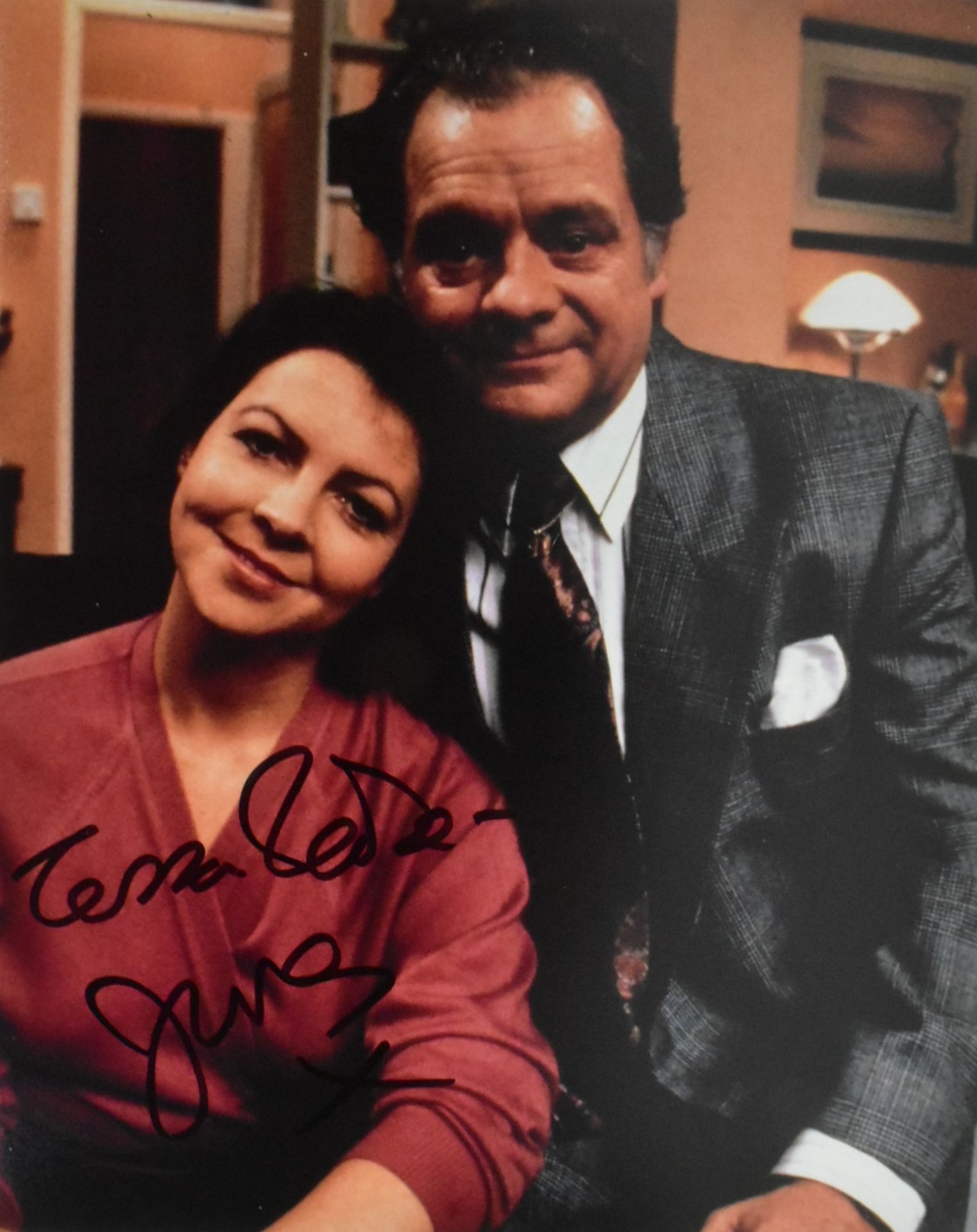 ONLY FOOLS & HORSES - 'THE TROTTER WIVES' SIGNED PHOTOGRAPHS - Image 3 of 3