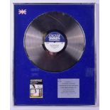 MONTY PYTHON'S FLYING CIRCUS - ORIGINAL SILVER DISC TO GRAHAM CHAPMAN