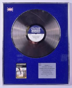 MONTY PYTHON'S FLYING CIRCUS - ORIGINAL SILVER DISC TO GRAHAM CHAPMAN