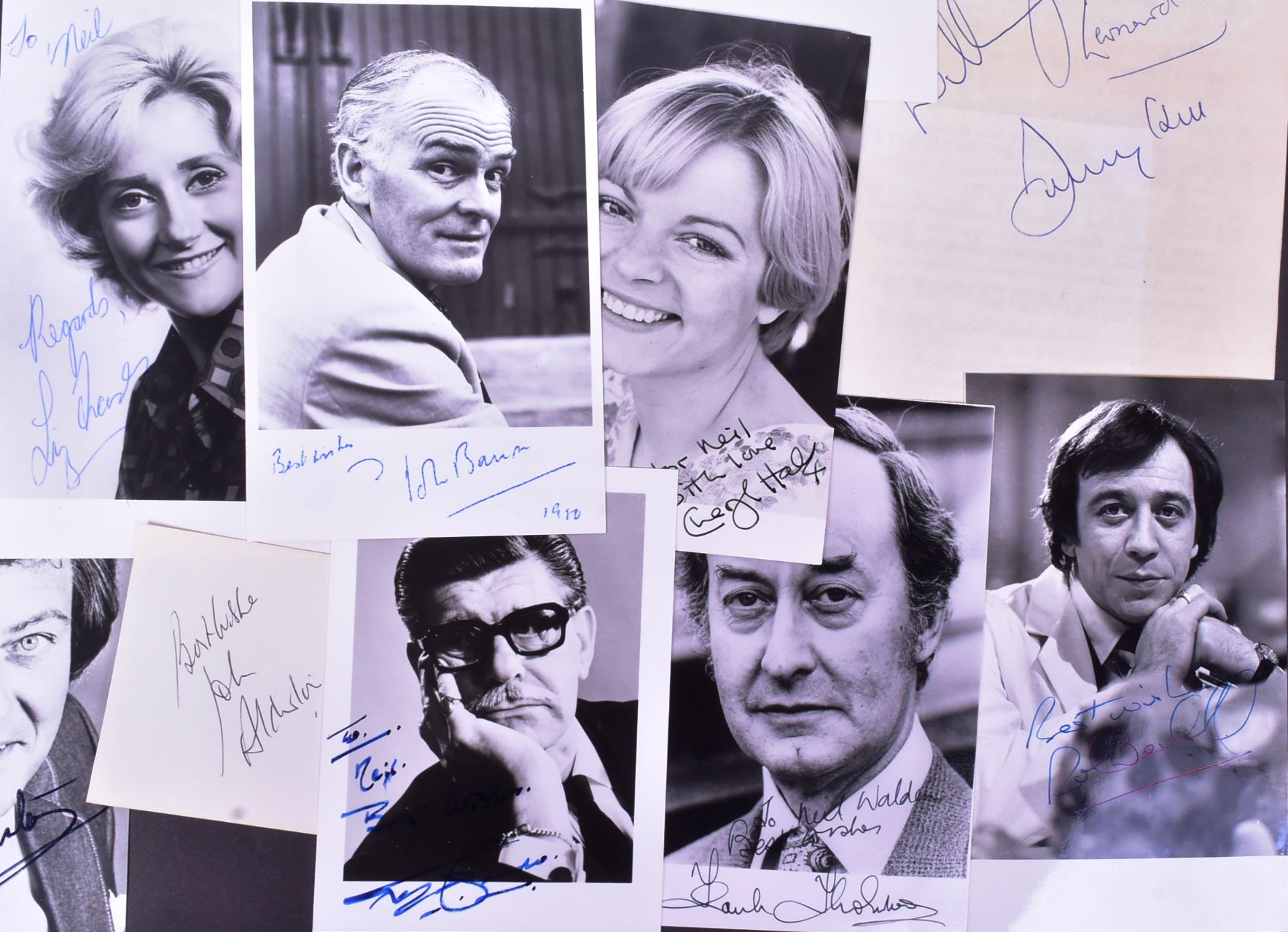 AUTOGRAPHS - BRITISH COMEDY - COLLECTION OF AUTOGRAPHS - Image 3 of 5