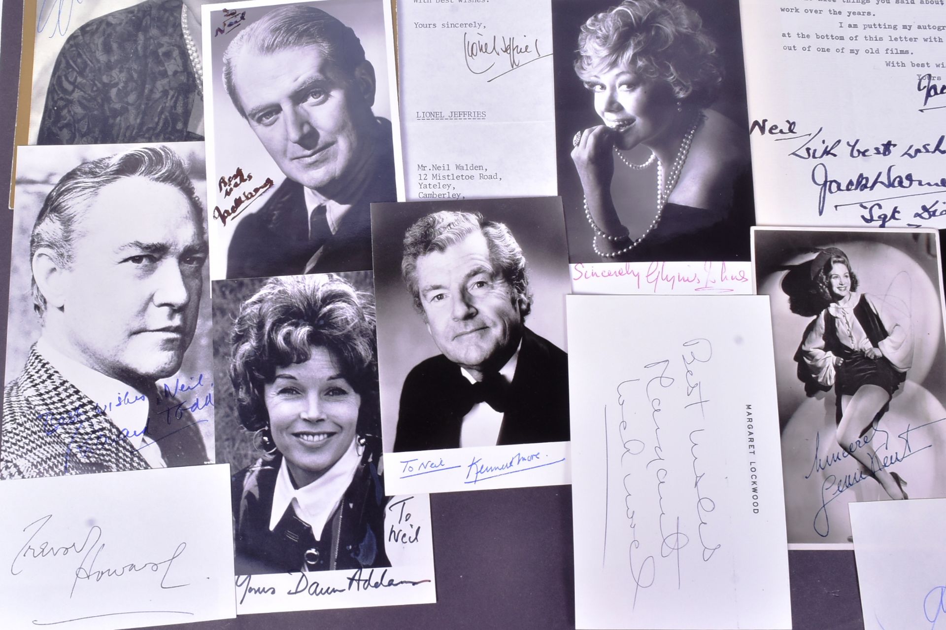 BRITISH ACTORS - COLLECTION OF AUTOGRAPHS - Image 2 of 5