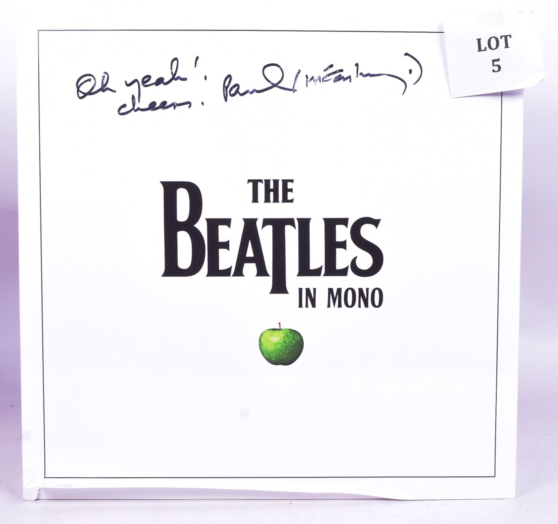 THE BEATLES - PAUL MCCARTNEY SIGNED 'IN MONO' LP SET - Bild 2 aus 6