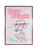 ROLF HARRIS - PRESENTER, SINGER & ARTIST - LARGE SKETCH