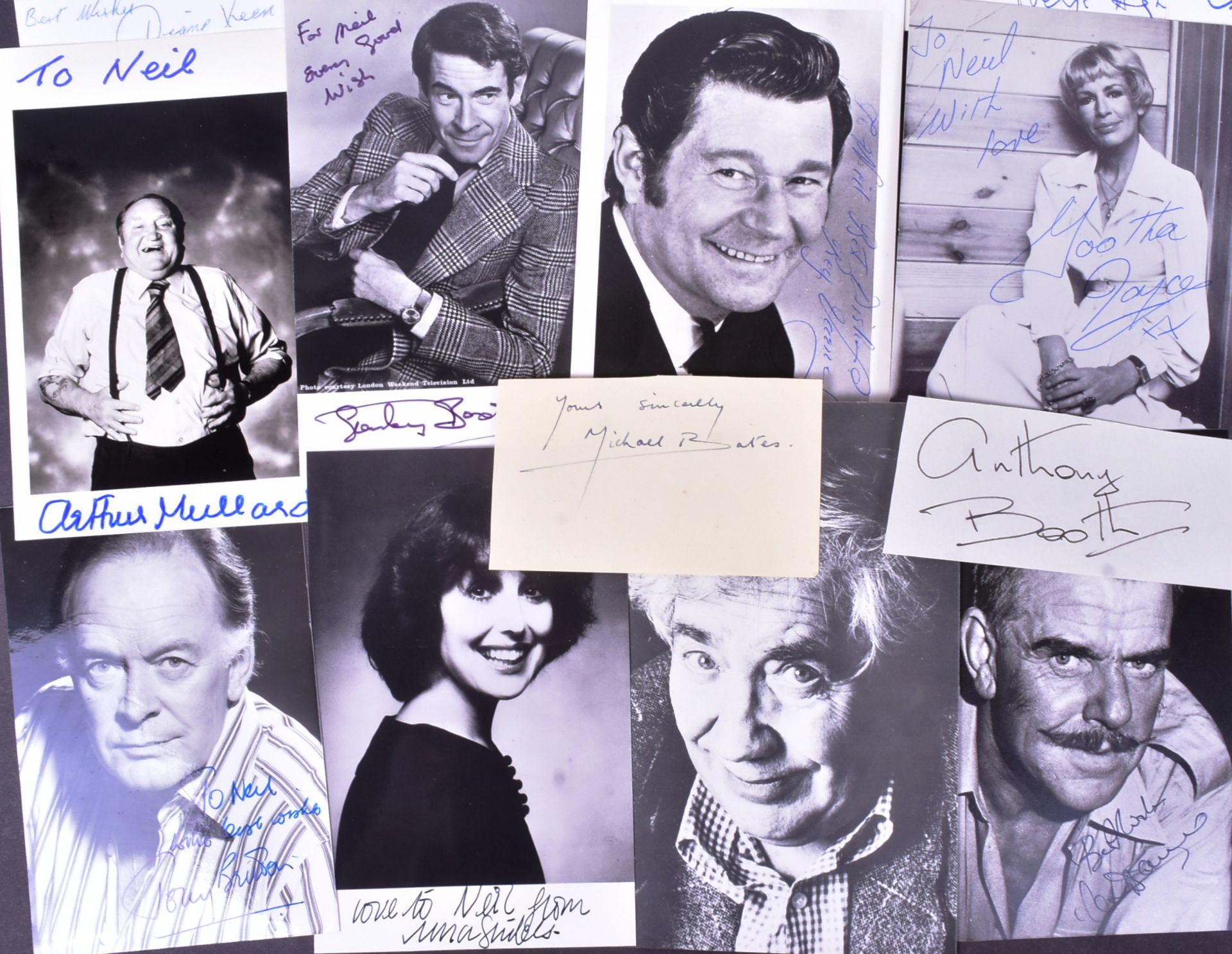 BRITISH COMEDY - COLLECTION OF AUTOGRAPHS
