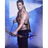 STEPHEN AMELL - ARROW - AUTOGRAPHED 8X10" PHOTO - AFTAL