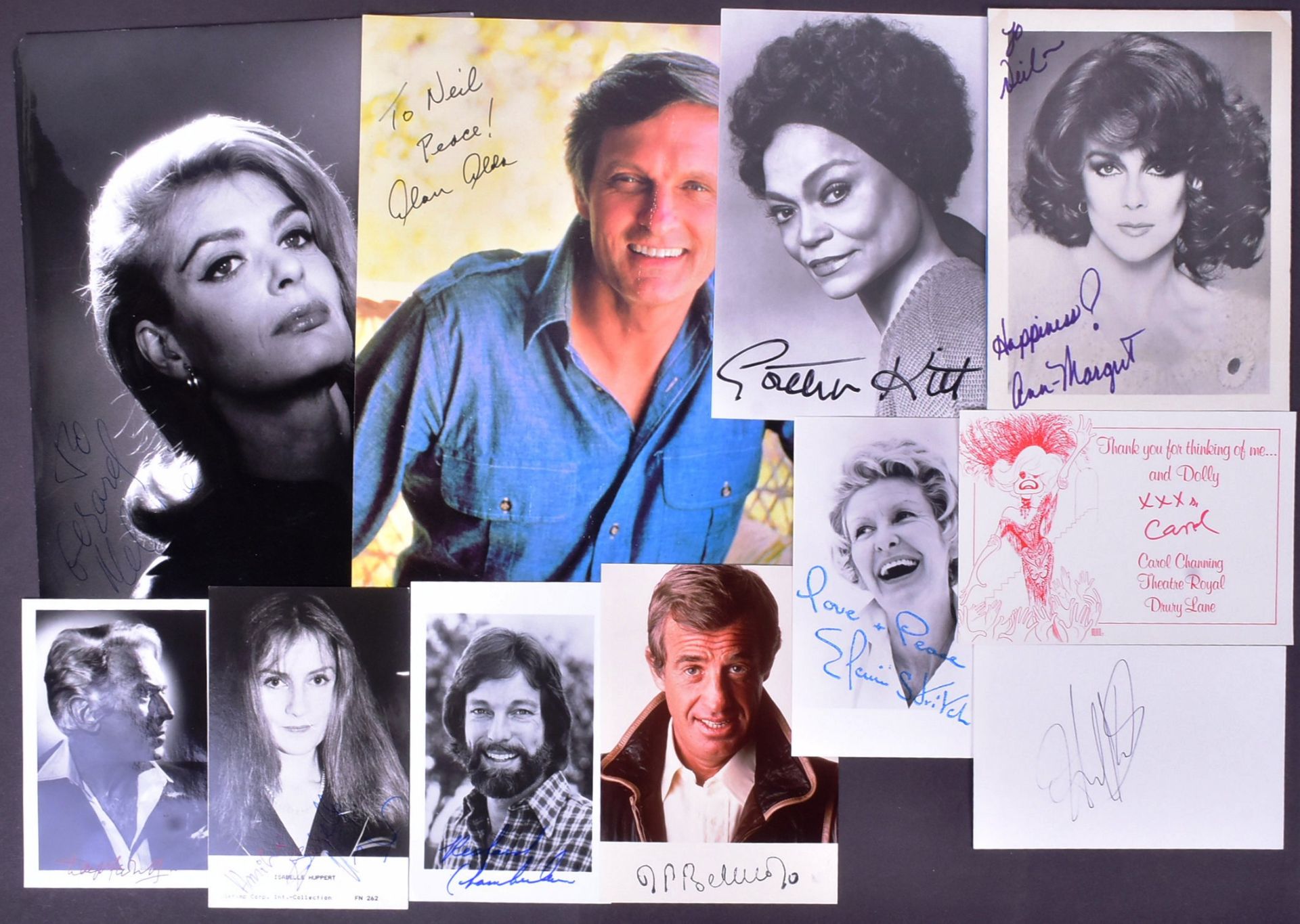 AUTOGRAPHS - ACTORS - AMERICAN & OVERSEAS ACTORS