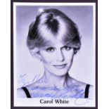 CAROL WHITE (D.1991) - CARRY ON / CATHY COME HOME / POOR COW