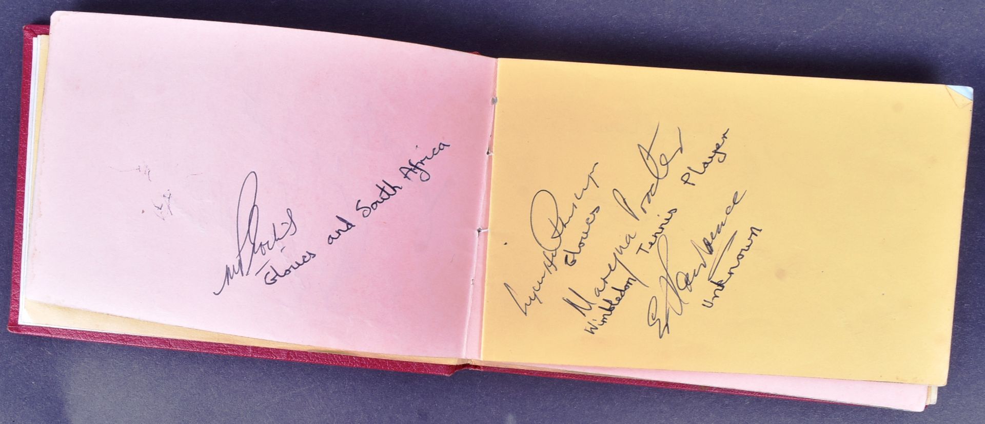 AUTOGRAPH ALBUM - SPORTING INTEREST - Bild 3 aus 6