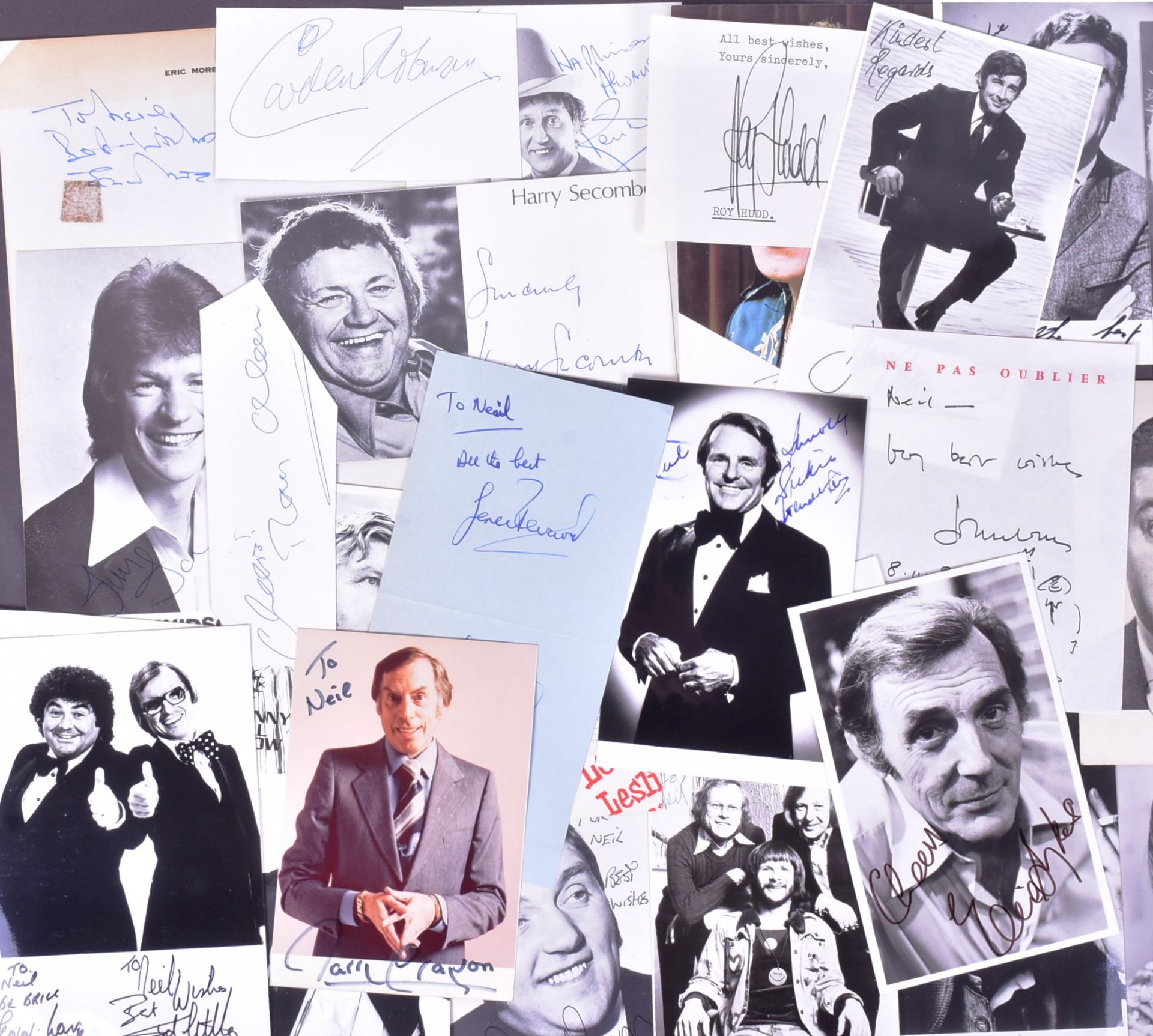 BRITISH COMEDY & COMEDIANS - COLLECTION OF AUTOGRAPHS C1970 - Bild 5 aus 5