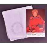 CILLA BLACK (1943-2015) - PERSONALLY OWNED HANDKERCHIEF