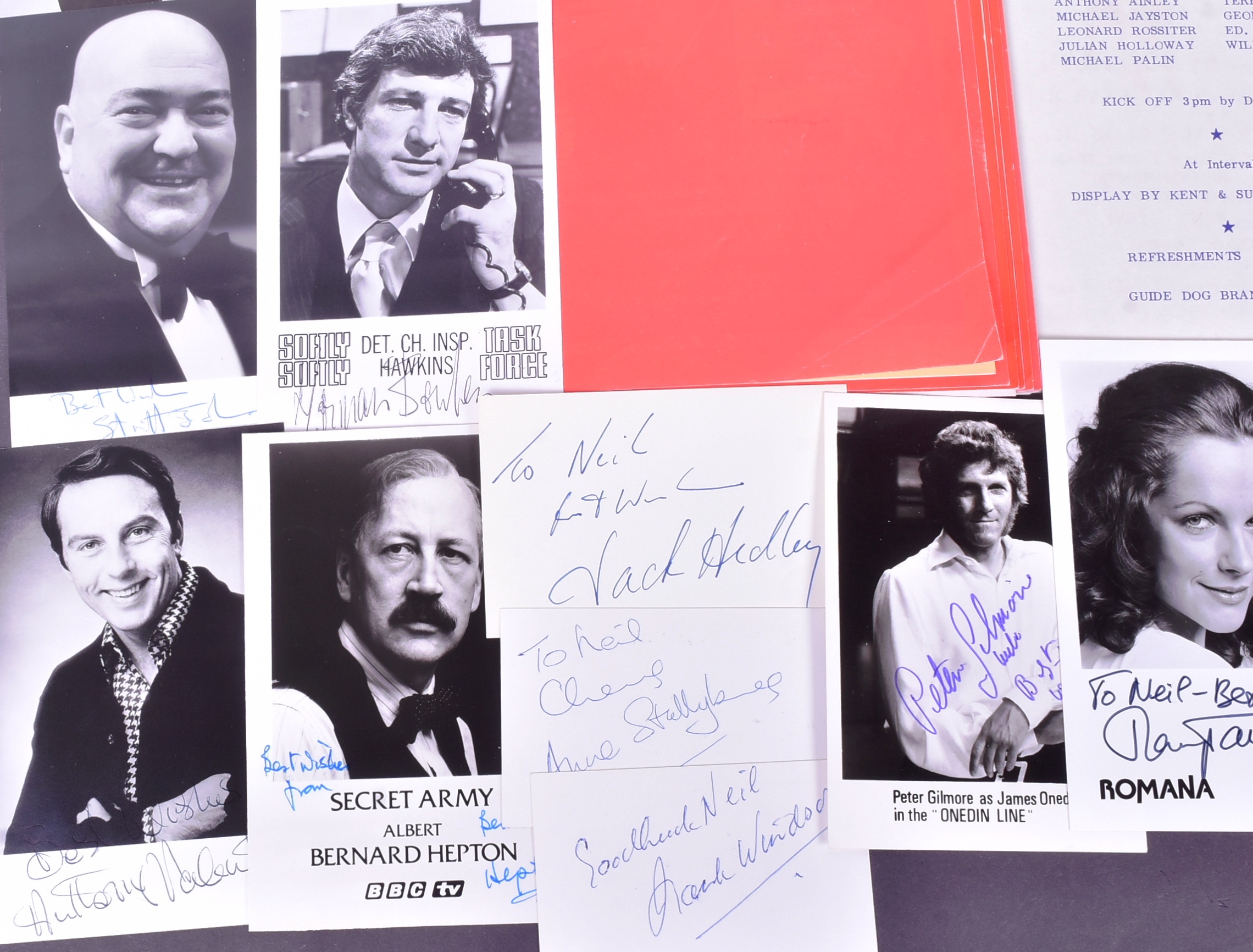 AUTOGRAPHS - 1970S ACTORS / TV / FILM & OTHERS - Image 3 of 5