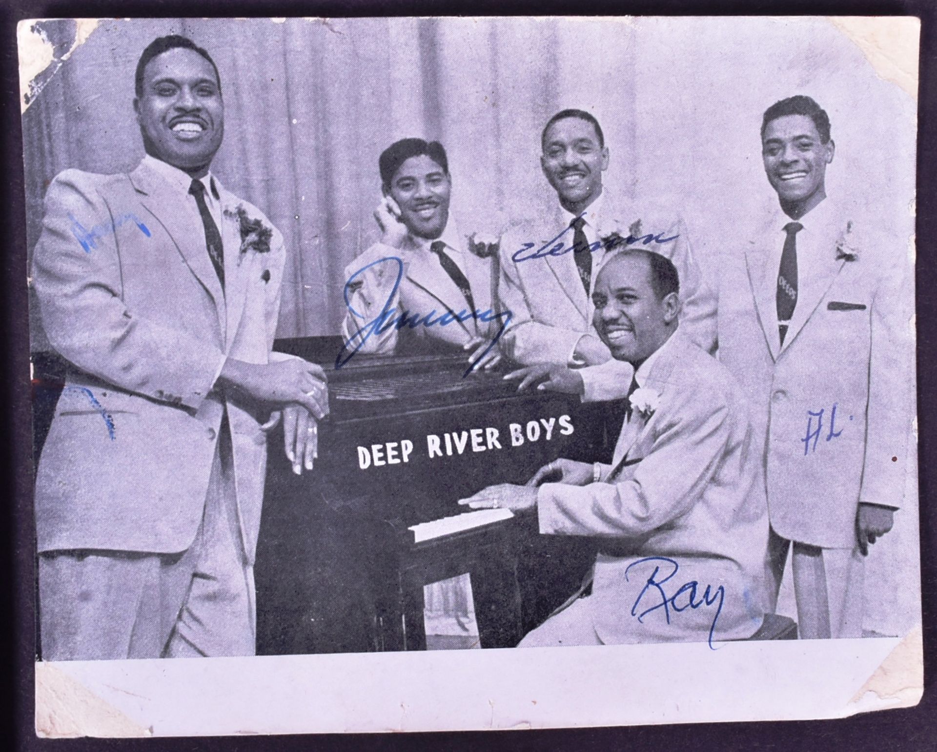AUTOGRAPHS - 1950S ENTERTAINERS & SINGERS - Image 5 of 5